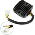 thumbnail image 1 of CCIYU Rectifier Voltage Regulator Rectifier Fit 1981-1982 for Kawasaki 250 CSR 1980 for Kawasaki 250 LTD 1979 for Kawasaki 400 LTD 1980-1982 for Kawasaki 440 LTD 1980 for Kawasaki 650 LTD, 1 of 3