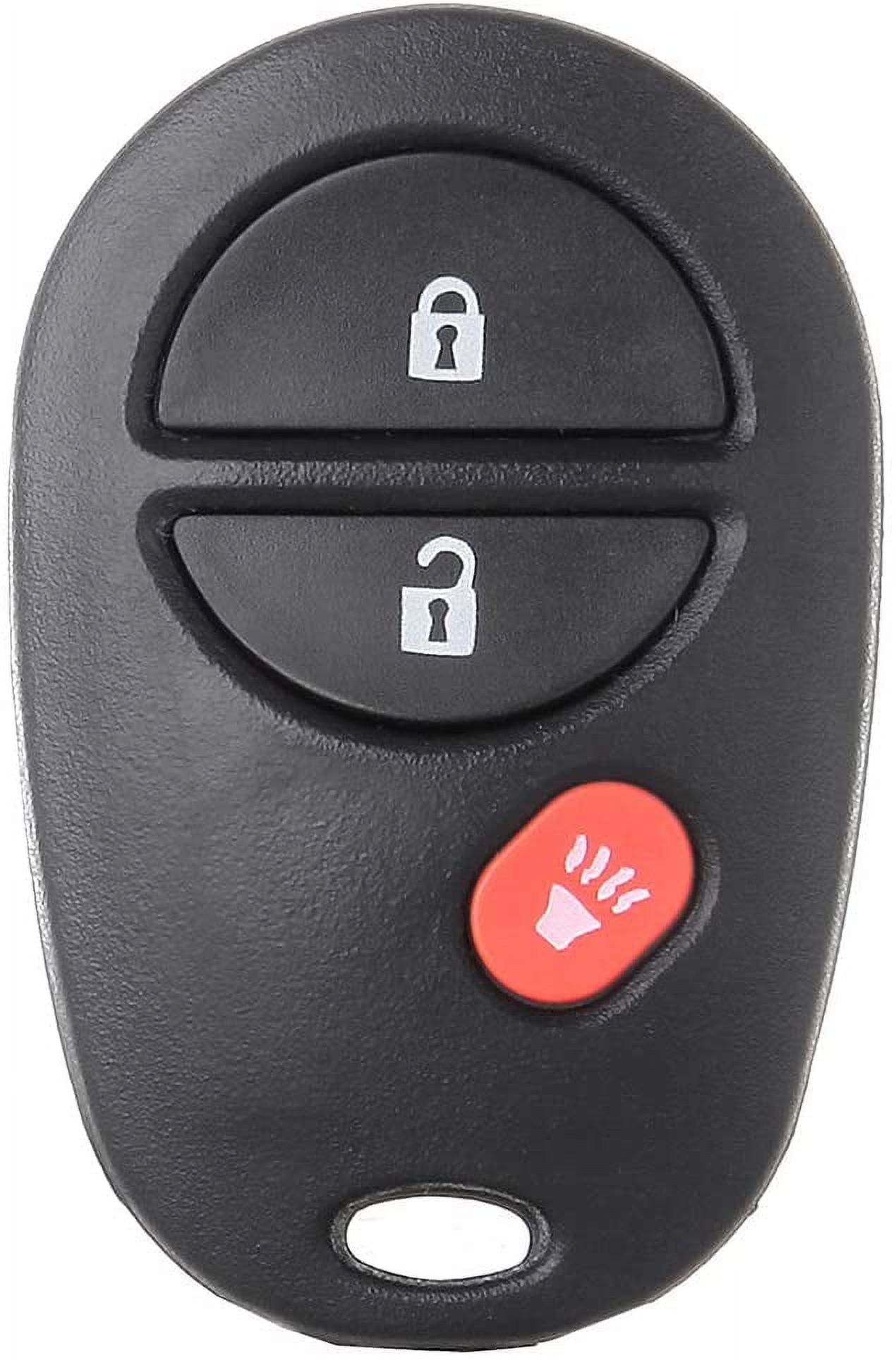 Replacement Key Fob Remote For Toyota Sienna Van Doors - Fits GQ43VT20T (Programming May Be Required)