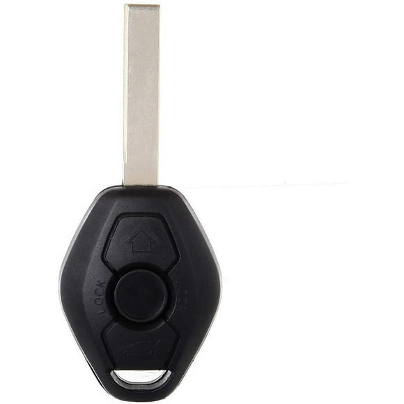 CCIYU Replacement Keyless Uncut for Smart Remote Blade Key 3 Buttons Replacement for BMW Series with Chip HU92 315MHZ/433MHZ Fits select: 2006 BMW 325 I AUTOMATIC, 2005-2008 BMW X3 3.0I
