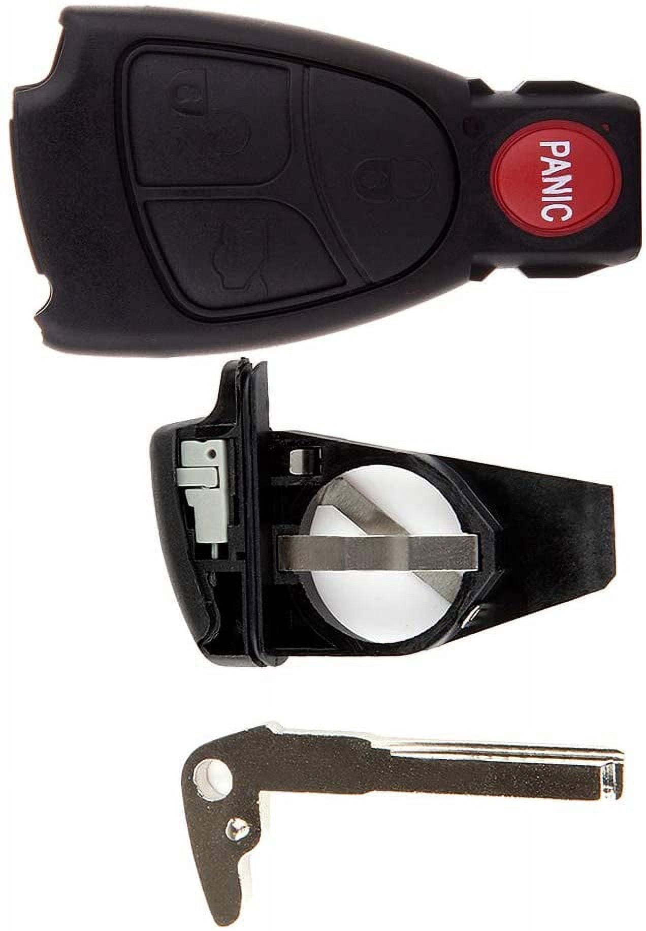 Sl500 Key CCIYU Replacement Remote Head Ignition Key Keyless Entry Combo 1 X 4 ...