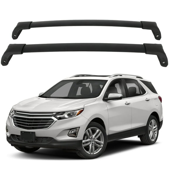 CCIYU Roof Rack Cross Bars Rooftop Cargo Carrier Fit For Chevrolet For Equinox 2018-2019 Weight Capacity 220LBS