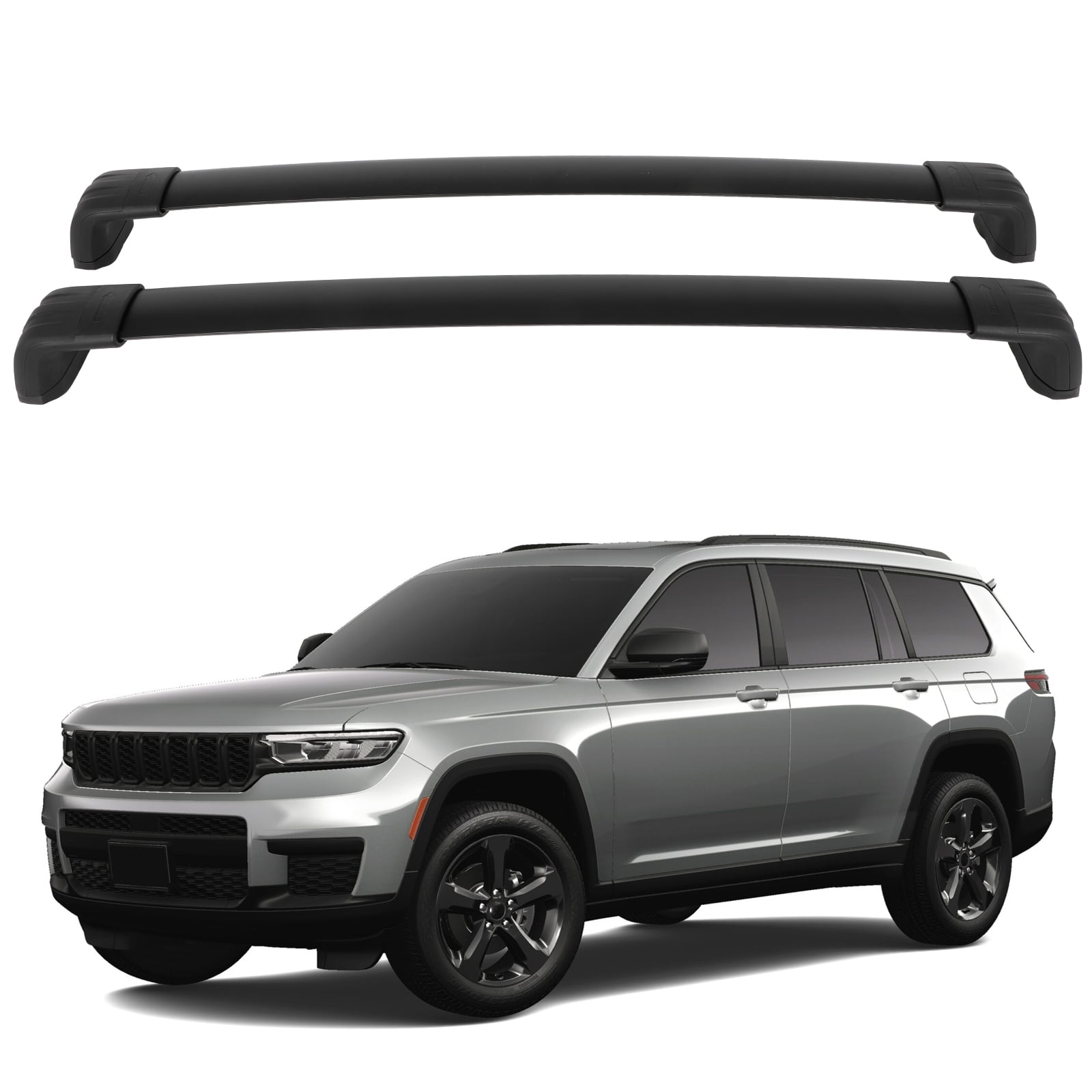 CCIYU Roof Rack Cross Bars Rooftop Cargo Carrier Fit For Jeep For Grand Cherokee 2013-2023 Weight Capacity 220LBS