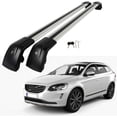 thumbnail image 1 of CCIYU Roof Rack Crossbar Fit for Porsche Cayenne 3.0L 3.6L 4.8L 2011-2017, for Volvo XC60 2.0L 2013-2018, for Volvo XC60 3.2L 2013-2015 2pcs Aluminum Car Top Luggage Carrier Rails, 1 of 6