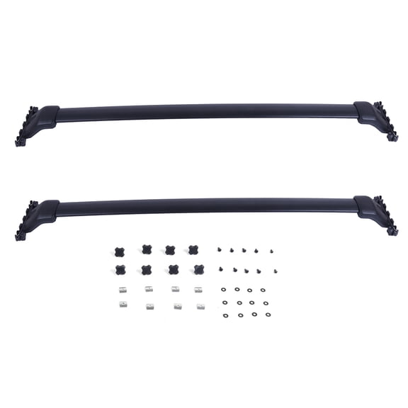 CCIYU Roof Rack Crossbar Fit for Honda Pilot 2009-2015 2pcs Aluminum Car Top Luggage Carrier Rails