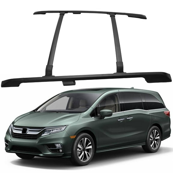CCIYU Roof Rack Crossbars And Side Rails Fit For Honda Odyssey 2011-2017 Rooftop Cargo Carrier Cargo Bars