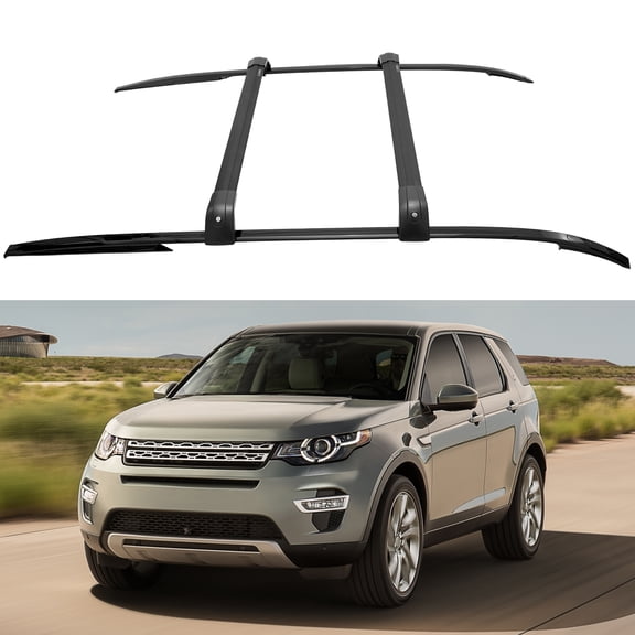CCIYU Roof Rack Crossbars And Side Rails Fit For Land Rover Discovery Sport 2015-2024 Rooftop Cargo Carrier Cargo Bars