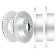 thumbnail image 1 of CCIYU Rotors Drilled Slotted Brake Rotor Disc fit for 2003-2007 for Jeep Liberty, 1 of 5