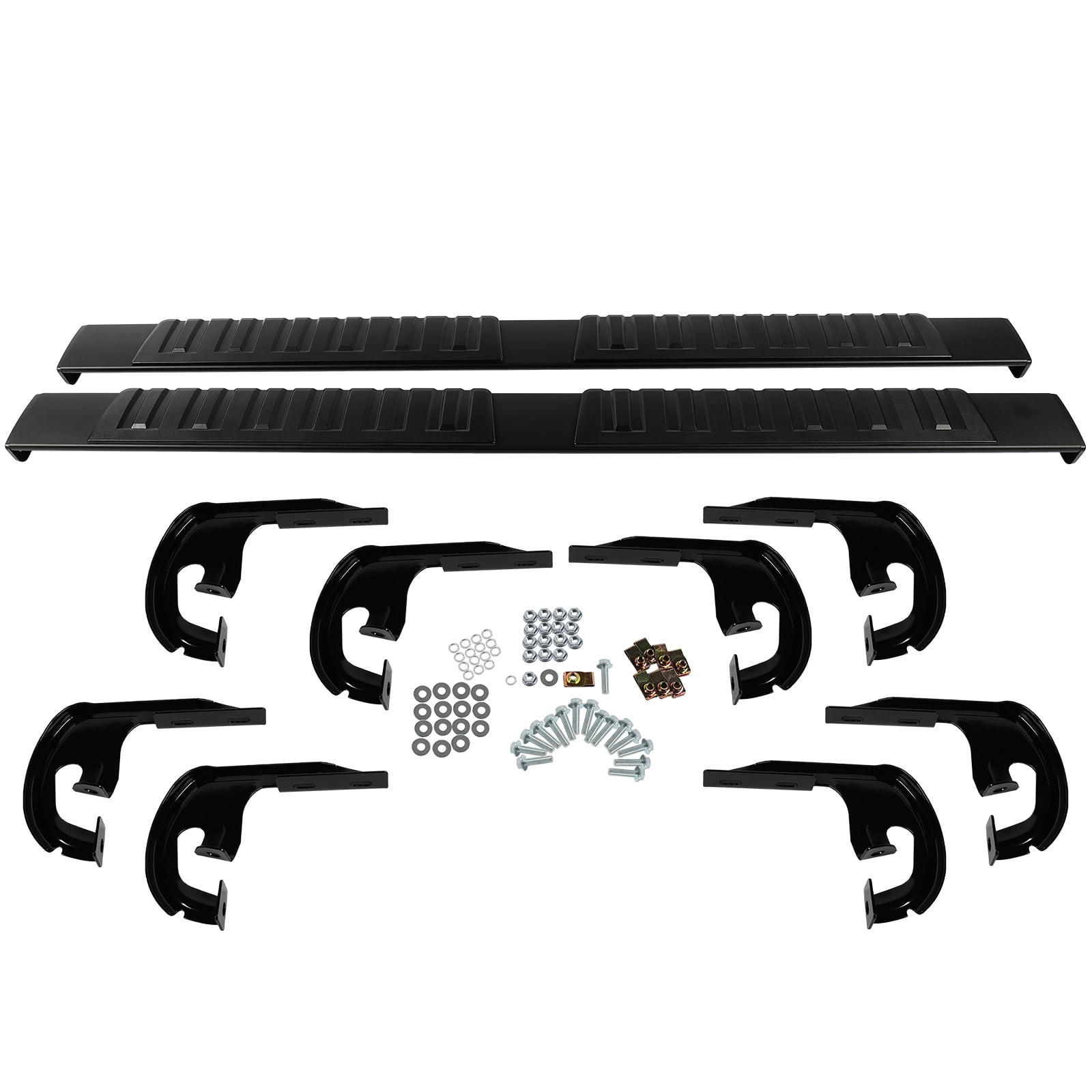 CCIYU Running Boards Compatible with 2007-2018 For Chevrolet Silverado ...