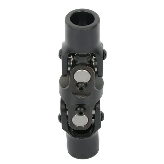 CCIYU Smooth Steering Universal joints 3/4" Round -3/4" Round black Double U-Joint Shaft
