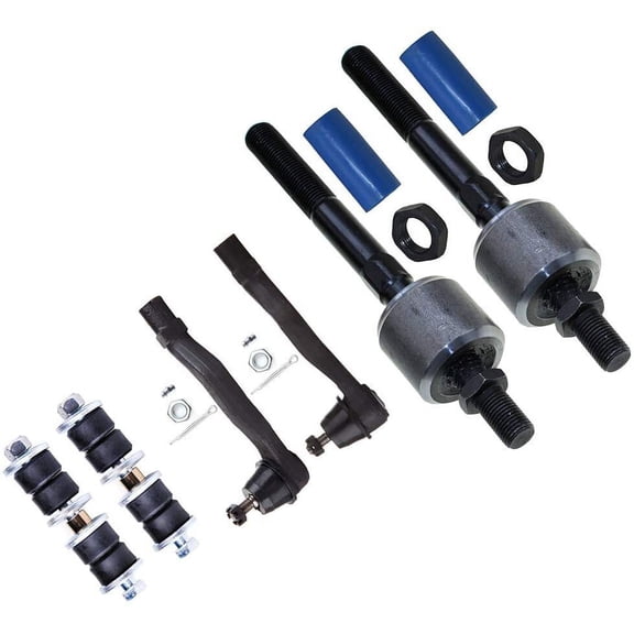 CCIYU Sway Bar End Link Inner Outer Tie Rod End fit for 1988-1991 for Honda Civic CRX 6pcs Suspension Kit