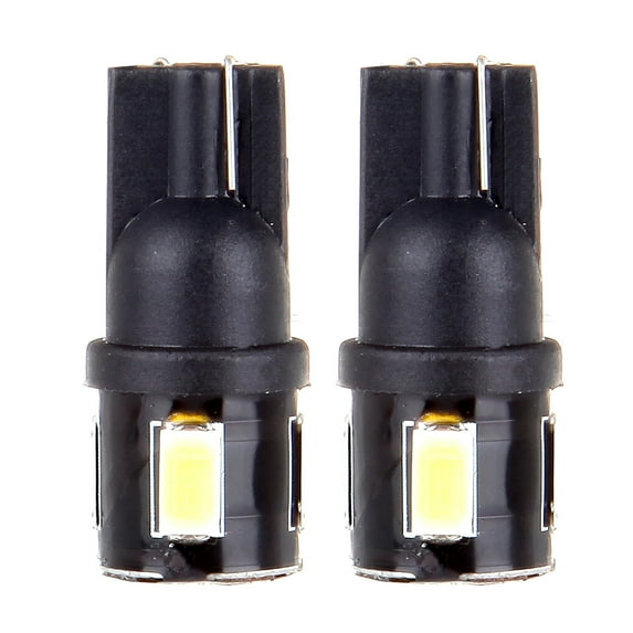 CCIYU T10 6-5730-SMD White LED + Wiring Pack + 5x Smoke Clearance Cab marker Light Fit Replacement fit for Ford Super duty pickup truck