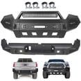 thumbnail image 1 of CCIYU Texture Black Front & Rear Bumper With LED Lights Compatible for 2016-2020 for Toyota Tacoma, 1 of 7