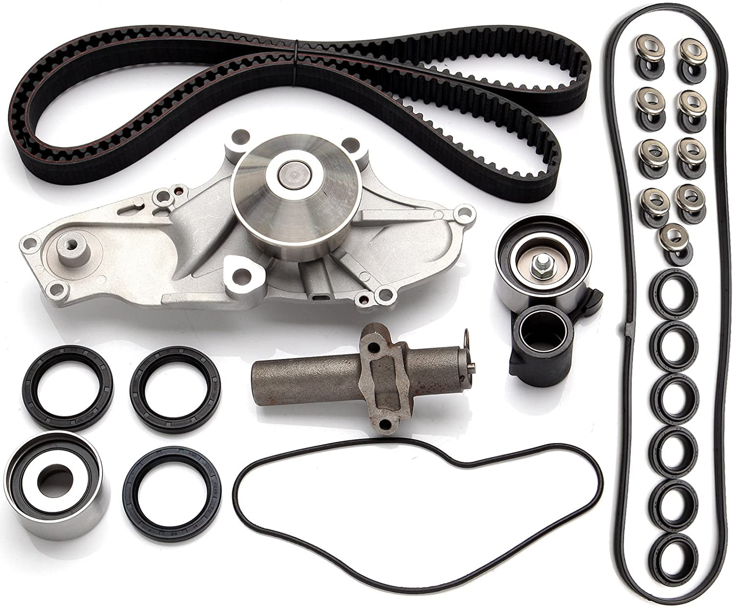 CCIYU Timing Belt Water Pump kit 2001-2003 for Acura CL 2001-2002 for Acura MDX 2000-2003 for Acura TL 1999-2004 for Honda Odyssey 2003-2004 for Honda Pilot