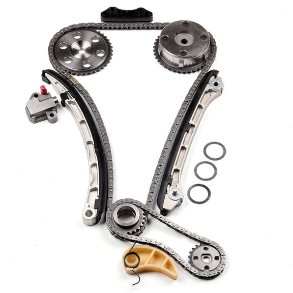 CCIYU Timing Chain Kit for Mazda for 6 2006-2007 for Mazda for CX-7 2007-2012 VVT522, 7V2001P, VCP808, CSP1013, 917-253, T66331, 9574, L3K912201, L3K912201A