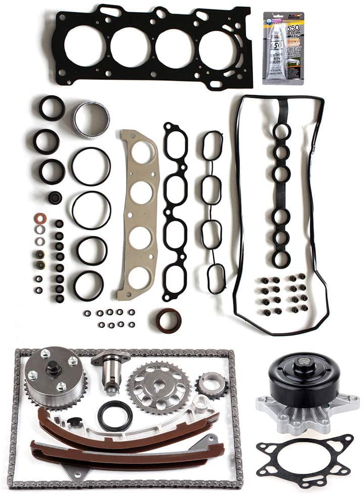 CCIYU Timing Chain Kit fit for Pontiac for Toyota for Chevrolet Vibe Corolla MR2 Spyder Matrix Celica Prizm 1.8L Fits select: 2006 TOYOTA COROLLA CE/LE, 2007-2008 TOYOTA COROLLA CE/LE/S