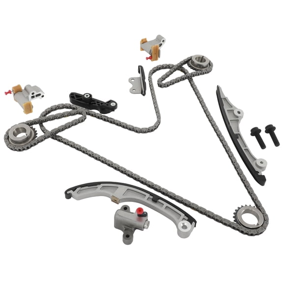 CCIYU Timing Chain Kit for Lincoln for MKT 2010-2011 for Ford for Taurus X 2008-2009 7T4Z6268A, 7T4Z6268CA, 7T4Z6K254BA, 7T4Z6B274A, 7T4Z6K297AA