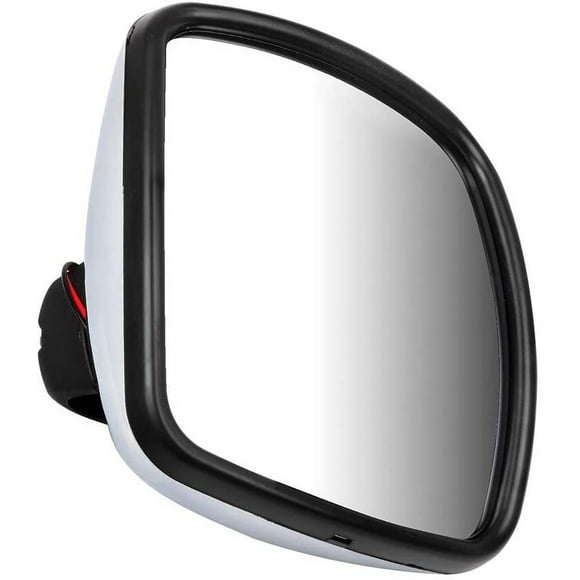 CCIYU Truck Hood Mirror Car Mirror Truck Door Mirror Compatible with 2003-2017 for Freightliner M2 100 106 112 114SD with Lower Mirror Lens Heated Chrome Housing