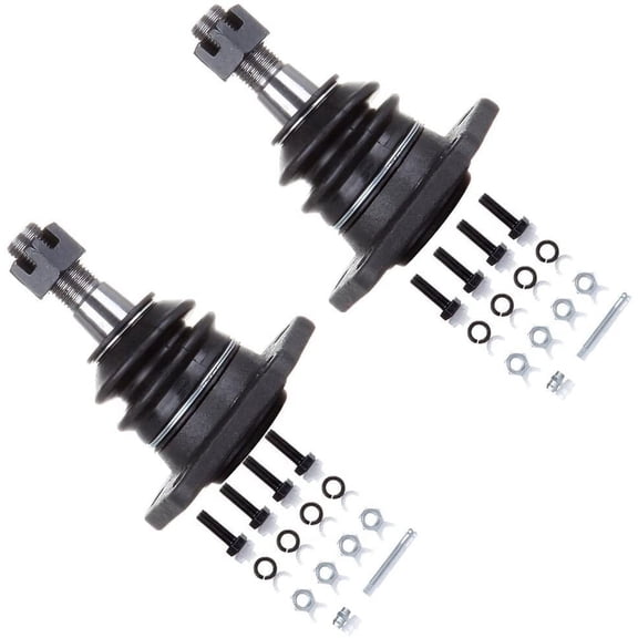 CCIYU Upper Ball Joints Compatible fit for 1975-1986 for Chevrolet C20 1971 for Chevrolet C20 Pickup 1975-1986 for Chevrolet C20 Suburban 2pcs Suspension Kit