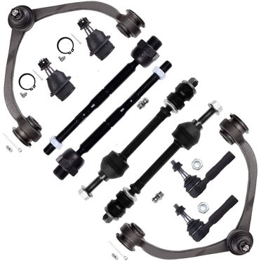 10pc Front Steering & Suspension Kit For 05-10 Dodge Dakota – Control Arms, Ball Joints, Tie Rods – Topcn-autoparts