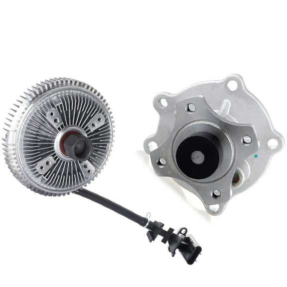 CCIYU Water Pump Engine Cooling Fan Clutch Kit for Chevrolet for GMC for Isuzu for Buick for Saab for Oldsmobile Trailblazer Trailblazer EXT Envoy Envoy XL Envoy XUV Ascender Rainier 9-7x 4.2L 5.3L