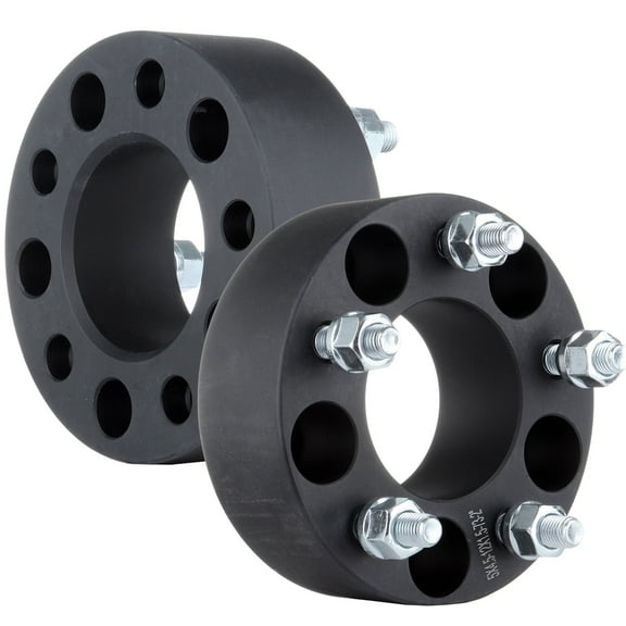 CCIYU Wheel Spacers Adapters 2X 1.5(38mm) 5x4.5 to 5x4.5 Wheel Spacer 1/2"x20 for Je-ep Wrangler for Cherokee Liberty for Ford Ranger Crown Victoria Mustang Edge Explorer for Lincoln Town Car