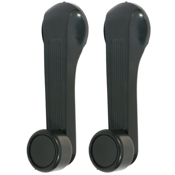 CCIYU Window Crank Handles fit for 1984-2000 for Honda Civic Driver Passenger Side Black(2PCS)