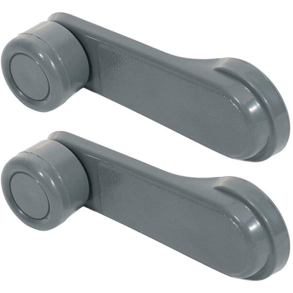 CCIYU Window Crank Handles fit for 1985-1993 for Nissan 720 D21 Driver Passenger Side Gray(2PCS)