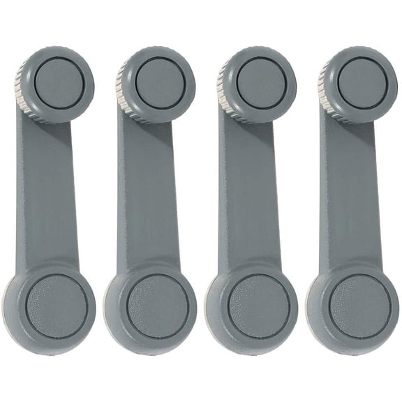 CCIYU Window Crank Handles fit for 2008-2011 for Ford Focus Driver Passenger Side Gray(4PCS)