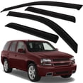 thumbnail image 1 of CCIYU Window Visors Side Window Deflector Window Deflector Sun Rain Guard 4Pcs Set Replacement fit for 2003 For Chevrolet Blazer, 1 of 5