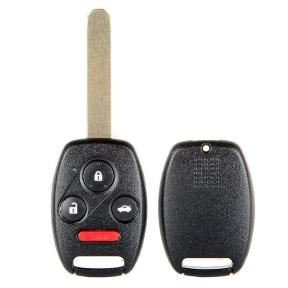 CCIYU X 1 Flip Key Fob with Key Blade 4 buttons Replacement for 06 07 08 09 10 11 12 13 for Honda for Civic Series with FCC N5F-S0084A Fits select: 2006-2009,2012-2013 HONDA CIVIC LX