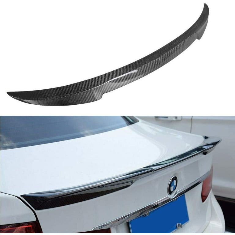 CCIYUBlack Carbon Fiber Rear Spoiler Wing Accessories for BMW M3