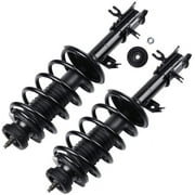 CCIYUComplete Struts Shock Absorbers Fits for 04-11 for Chevrolet Aveo, 06-09 for Chevrolet Aveo5, 09 for Pontiac G3, 05-08 for Pontiac Wave CCIYU 172296 172295 Quick Struts Assembly Front Pair Struts