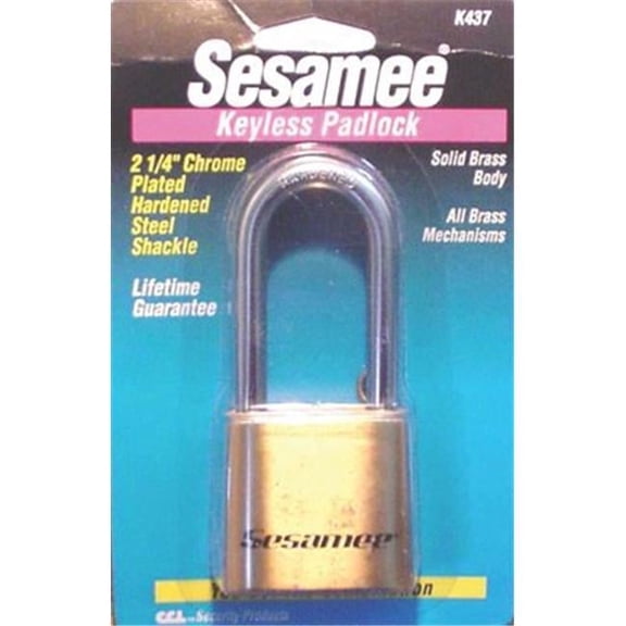 CCL 197-K0437 Sesamee Keyless Marinepadlock