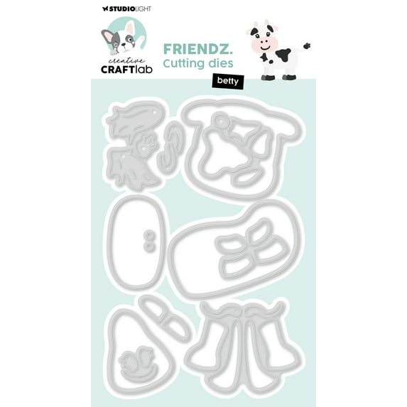 CCL Cutting Die Betty Friendz 12 PC