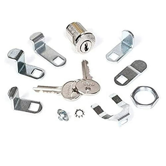 CCL Security Products 82010 Multicam Mailbox, Includes Selection of Five, Two Keys, Nut, Mounting Clip, Lock Washer and Cam Screw, 1 Count