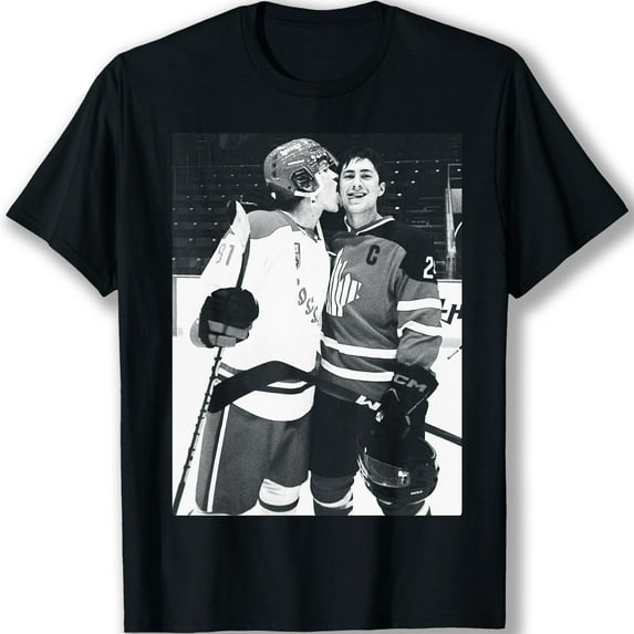 CCM Ilya Rozanov Vintage Essential Graphic T-Shirt with Iconic Hockey Players Design