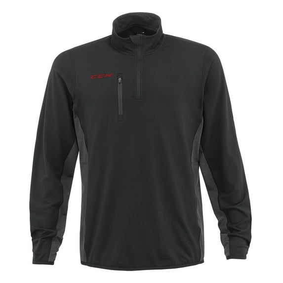 CCM Men's Training Quarter-Zip Tech Pullover