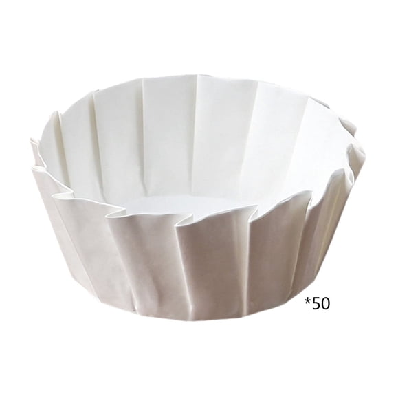 CCMAOLU 4 Inch Cake Paper Liners,50pcs Disposable Parchment Muffin Wrappers for Cheesecake,Cupcakes,Cake Pan,Oven,Air Fryer,Microwave Safe Baking Tools