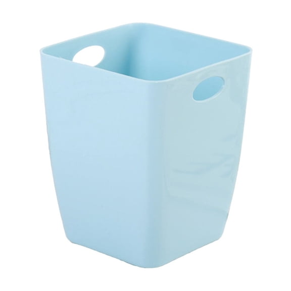CCMAOLU Mini Trash Can,Small Square Desk Storage Bin for Kitchen,Bathroom,Office | Portable Tea & Coffee Bins | Safe Plastic for Bread Crumbs,Cotton Pads,Paper Towel