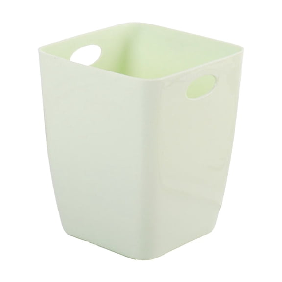 CCMAOLU Mini Trash Can,Small Square Desk Storage Bin for Kitchen,Bathroom,Office | Portable Tea & Coffee Bins | Safe Plastic for Bread Crumbs,Cotton Pads,Paper Towel