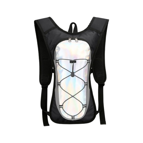CCMAOLU Reflective Hydration Backpack,Essential Water Pack for Festivals,Running,and Hiking,Breathable Cycling Backpack with Biking Gear Storage,Ideal for Outdoor Sports and Mountain Climbing
