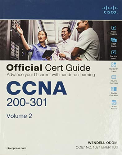 Pre-Owned CCNA 200-301 Official Cert Guide, Volume 2 (Hardcover) 1587147130 9781587147135