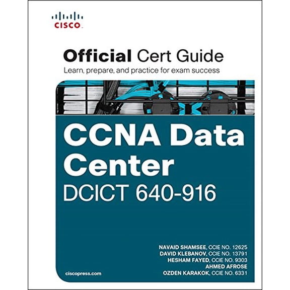 Pre-Owned Certification Guide: CCNA Data Center DCICT 640-916 Official Cert Guide (Other)