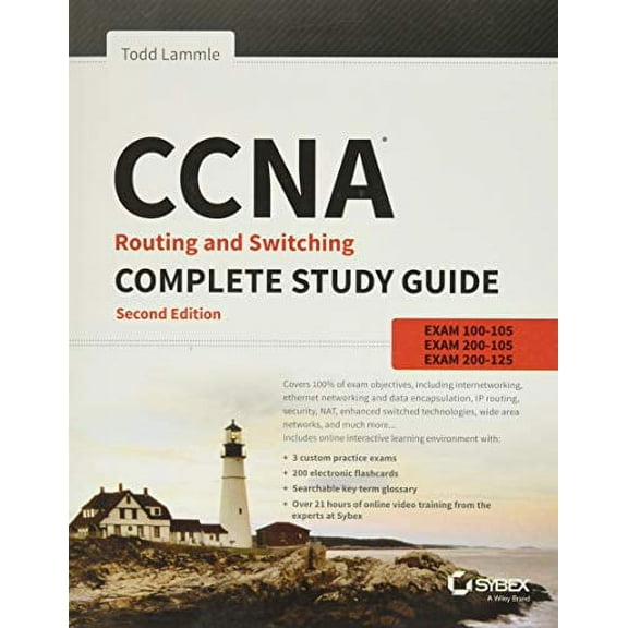 Pre-Owned CCNA Routing and Switching Complete Study Guide: Exam 100-105, Exam 200-105, Exam 200-125 (Paperback) 1119288282 9781119288282