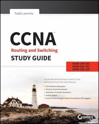 Pre-Owned CCNA Routing and Switching Study Guide: Exams 100-101, 200-101, and 200-120 (Paperback) 1118749618 9781118749616