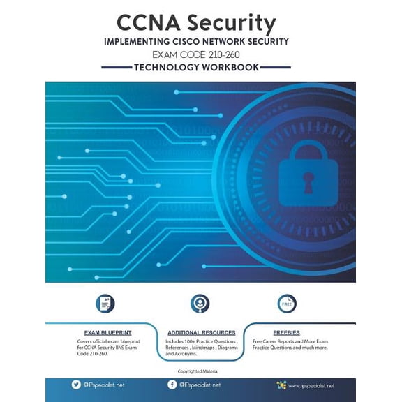 CCNA Security (IINS 210-260) Workbook With Practice Exam Questions: Second Edition (Paperback)