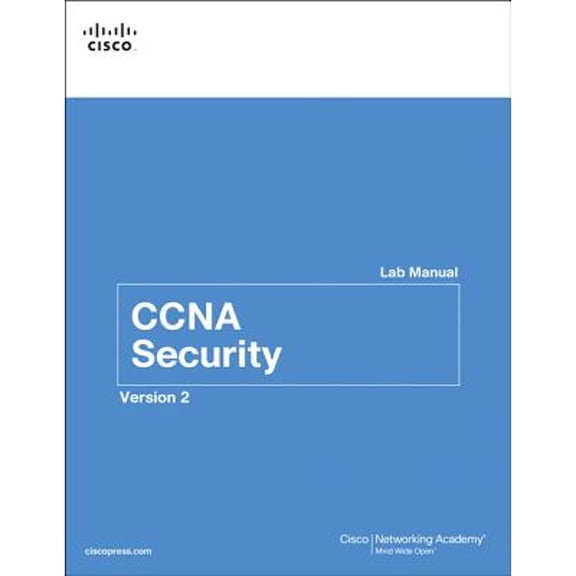 Pre-Owned CCNA Security Lab Manual Version 2 (Paperback) 1587133504 9781587133503