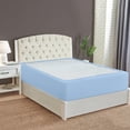 thumbnail image 1 of CCNY Box Spring cover Upgrade Your Mattress with our Queen Size Box Spring Cover Fits Box Springs Upto 18" Inch Deep Mattress Light Blue, 1 of 5