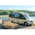 thumbnail image 1 of CCNY RV Sheet Set Bunk 35X72" Cot Bed 600 TC Egyptian Cotton Solid Camper 4PC Hotal Feel Sheets 10" Deep Pocket Taupe, 1 of 8