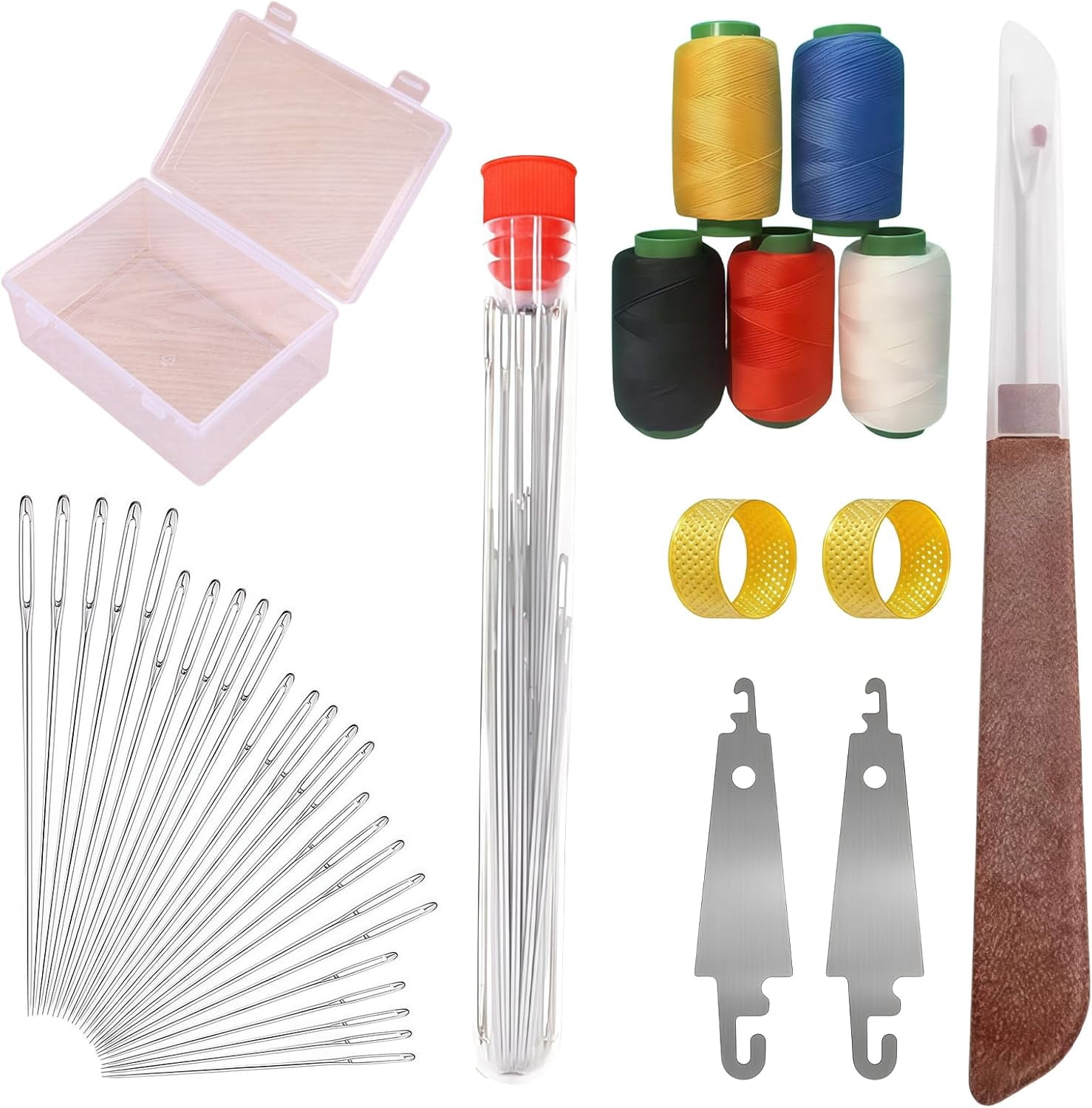 Begin Kit CCNZZITSHT Whimsyard Sewing Kit, Sewing Kit for Beginners, Big Eye ...